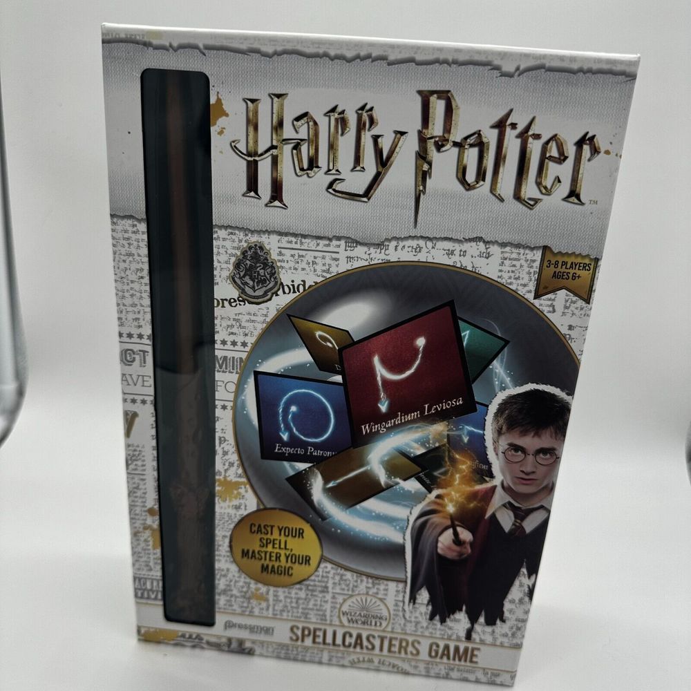 Harry Potter Spellcasters A Charade Game With A Magical Spin Wand Kid Toy 6+ - Picture 12 of 12
